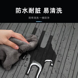 适用丰田LC90陆j霸3400普拉多LC95橡胶TPE单独第一排脚垫防水耐磨