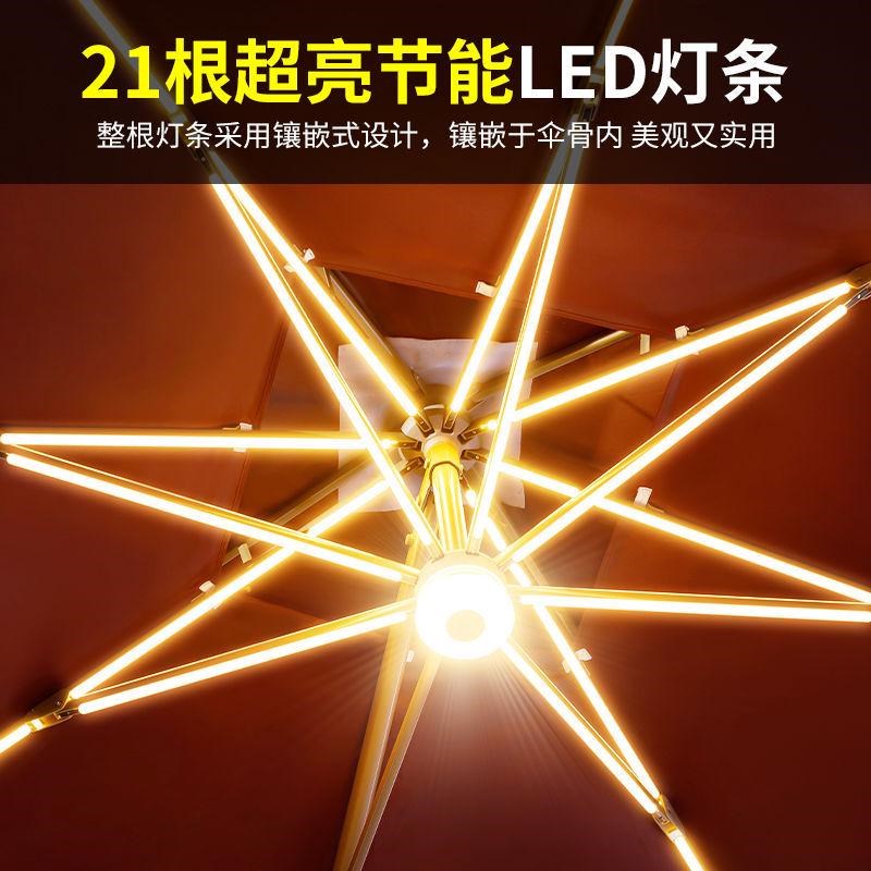 户外遮阳伞庭院露台花园大太阳伞室外阳台摆摊别墅T保安岗亭罗马