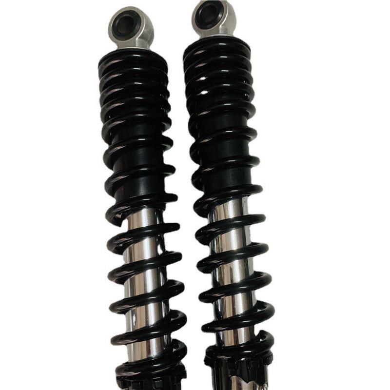 出口南美弯e后减震孔距340mm摩托车梁车泰110改装液压出口后减震