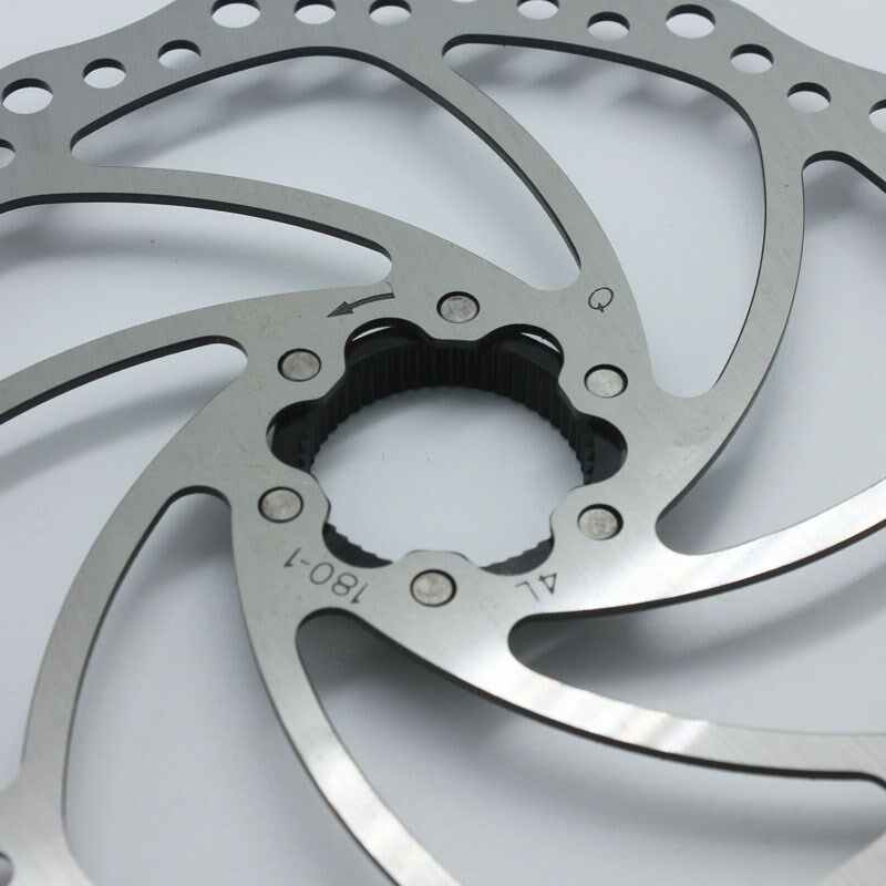 包邮山地a车 中央锁死转六钉螺丝碟刹转换座花鼓中锁转六钉盘片环