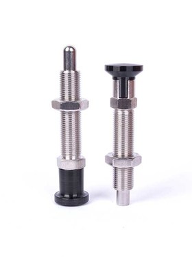 VCN244 分度销 不锈钢 旋钮柱塞 分割定位柱Q 加粗加长 弹簧柱塞