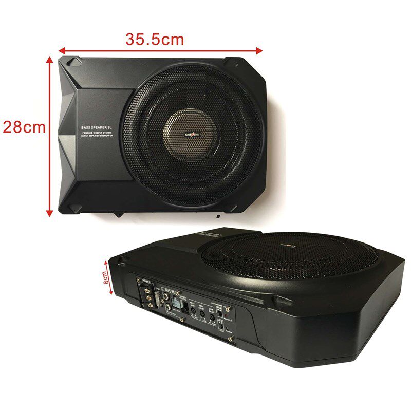 10寸超薄低音o炮全铸铝机身车载功放低音炮