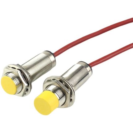 M12耐高温200i电感式M12D-4K-W200感应开关2线常开12V24V220V38