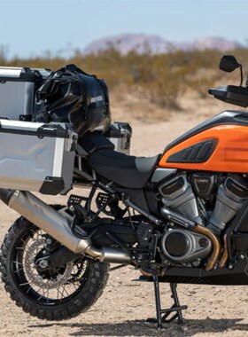 哈雷泛美1250加装银色越野边箱三箱 RA125M0S犀牛黑色后顶箱内衬