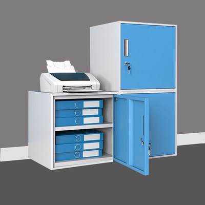 学生教室书d包柜环保无甲醛带锁小单门柜铁艺矮柜储物密码锁文件