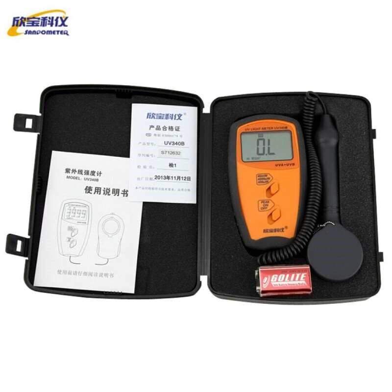 欣宝UVC254黑光紫s外线照度计紫外灯管短波紫外辐照测试仪