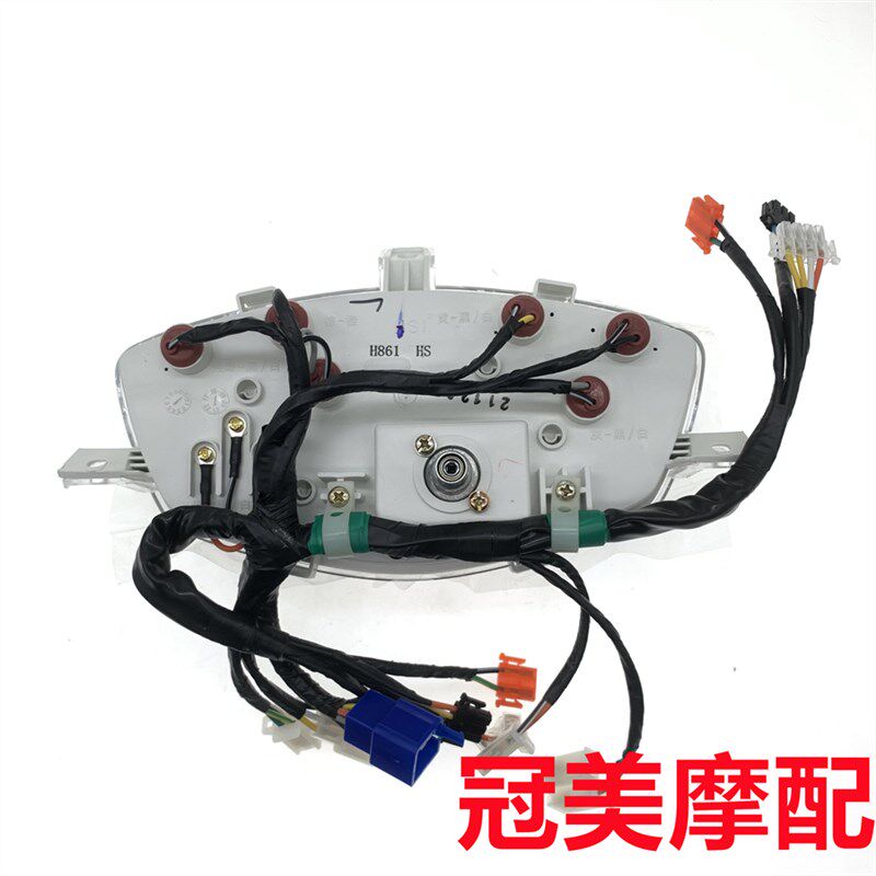 适用铃木国四电喷海王星UA125T-E仪表总成里程表油表.码表速度表