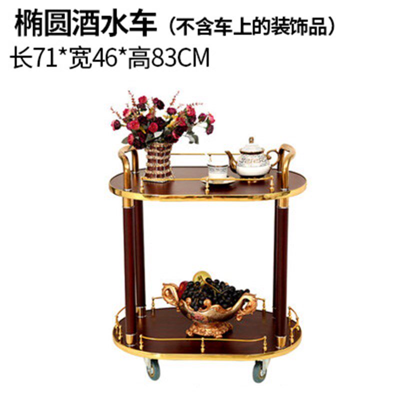 餐车酒水车餐厅酒店手推送餐车活动小推车茶水车KTUV小吃点心商用
