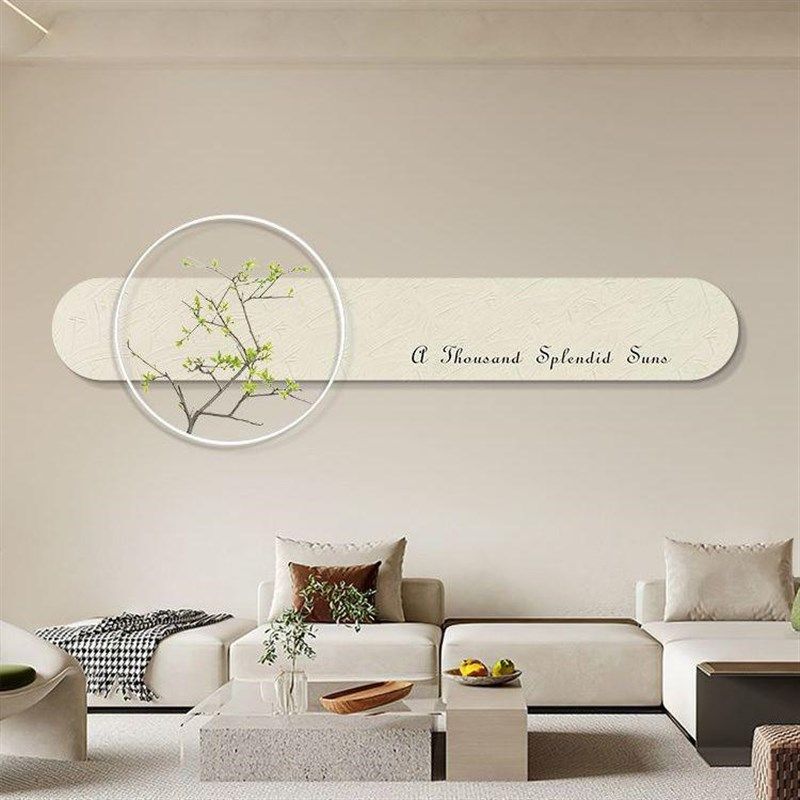 网红憬郦佳油g风客厅装画饰画发背墙沂挂沙画发壁光灯床头奶景墙,家居饰品,现代装饰画,淘宝优惠券,粉丝福利购,淘宝优惠卷