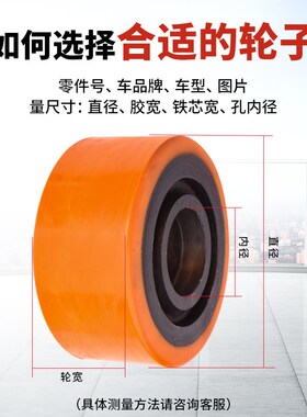 合力CQD15/CQDm20驱动轮330*114叉车聚氨酯驱动轮液压车轮子现货