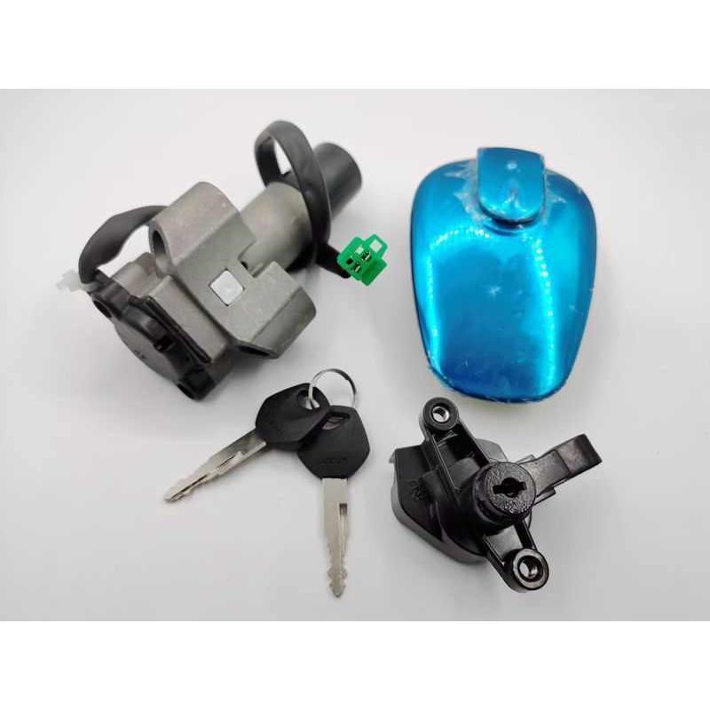 摩托车配件适用铃木骏威GSX12w5 QS125-3C 电门锁油箱盖全车套锁