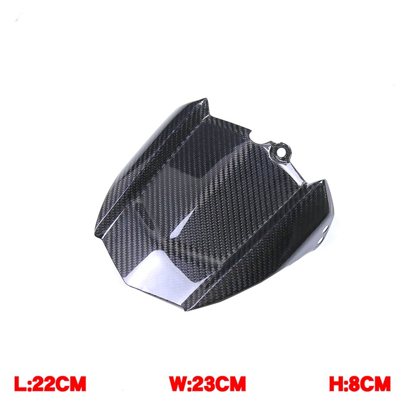 适用雅马哈mt09 FZ09 XSR90D0摩托车改装碳纤维后挡泥板除土挡泥
