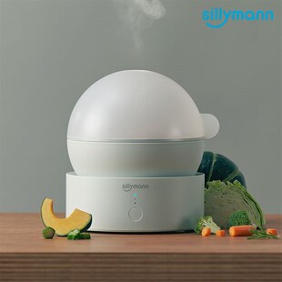 韩国直邮sillymann煮蛋器蒸蛋蔬菜红薯包T子饺子迷你电蒸锅