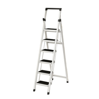 梯子家用折叠梯室内多功能伸缩人字步梯加厚小型便携登高爬梯