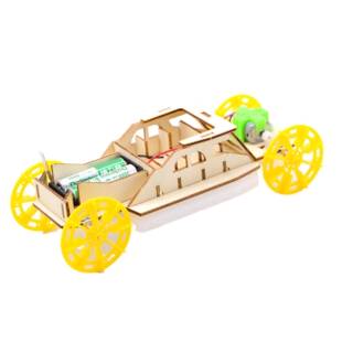 爆款科技小制作电动水陆两栖车学生手工材料儿童stem科学实验器材