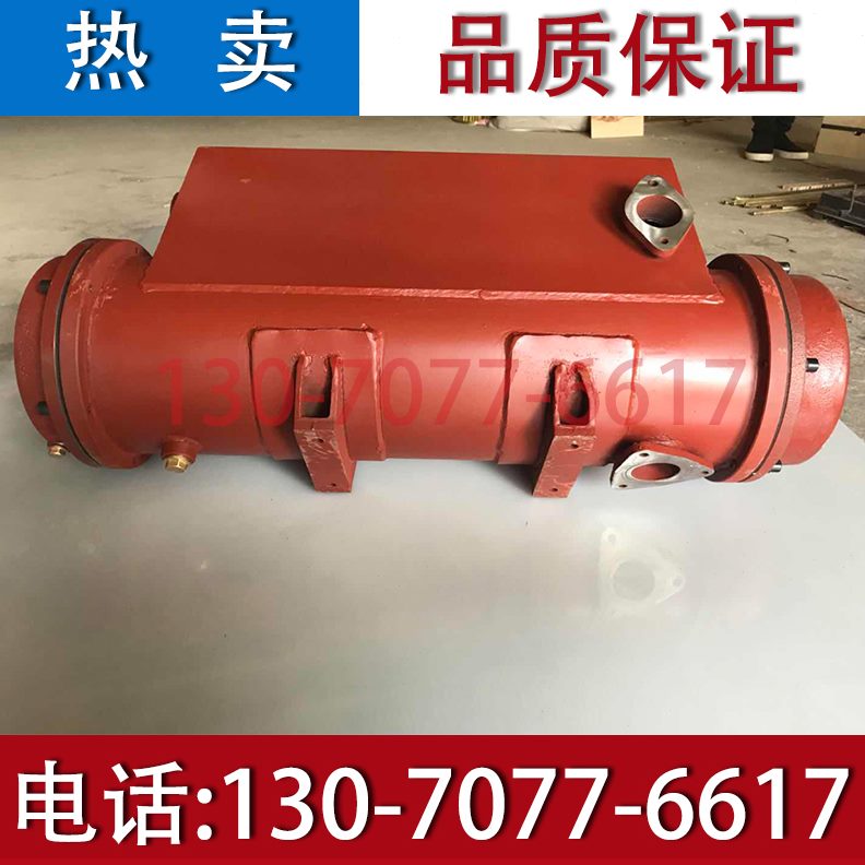 潍柴R6160热交换器总成160船用柴油机海淡水箱芯外壳盖发动机配件