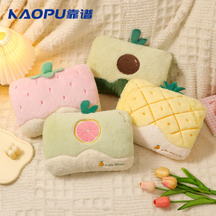 热水袋充电防爆正品 暖肚子 防干烧暖水袋可爱毛绒女生暖手宝2025款