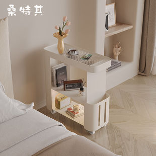 2026超窄床头柜置物架小型收纳柜卧室家用可移动边几沙发侧边柜床