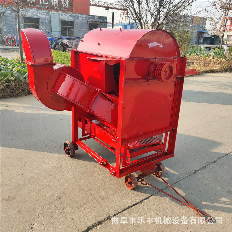 75型稻麦脱粒机 小型黄豆脱粒机 多功能油菜脱粒机