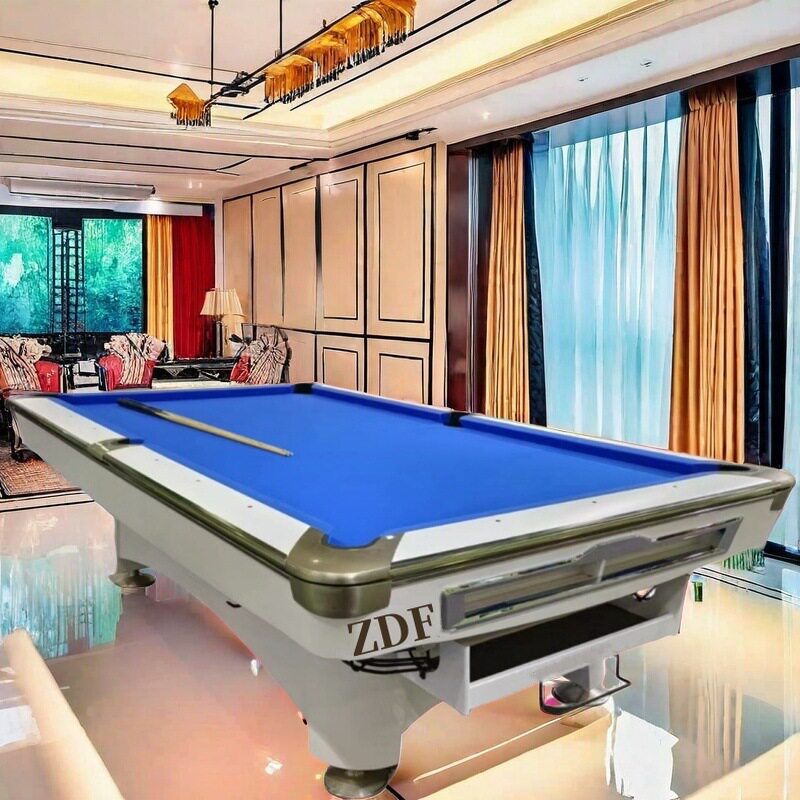 东莞九球台球杆台球桌配件九球台九球台球桌ZDF球星花式九球台布