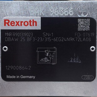 DBAW25BF3 Rexroth 6EG24N9K72LA08 力士 315 R901319023