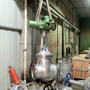 耐腐蚀磨损高温闸阀 DN65法兰连接不锈钢电动闸阀 Z941W 10P