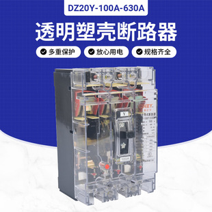 塑壳断路器 DZ20Y-100A 225A 400A 630A 1250A 1600A 空气开关