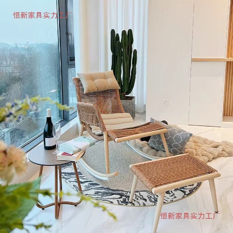 户外阳台庭院藤编逍遥摇椅