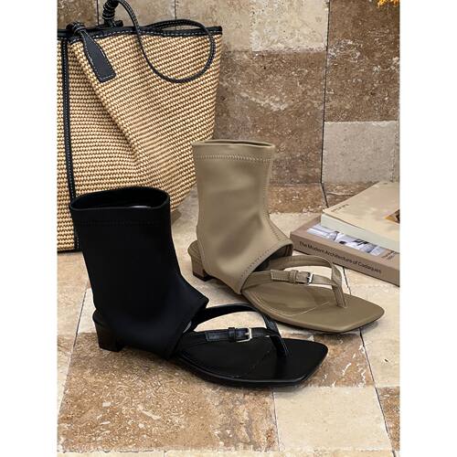 凉鞋女外穿中空女士凉鞋