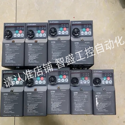 二手三菱变频器FR-D720S-0.4/0.75/1.5/2.2K-CHT 单项220V 包好