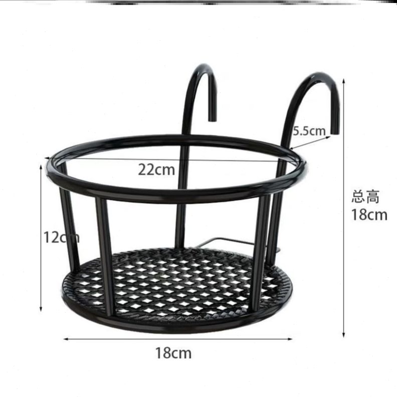 植器造景铜钱草挂钩架水培植物固篮多肉盆鱼缸定水草根铁艺