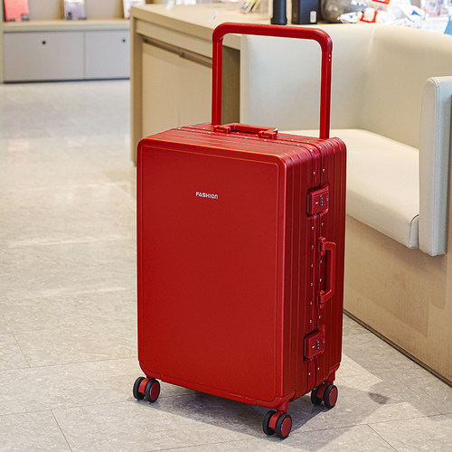 宽拉杆结婚行李箱陪嫁箱