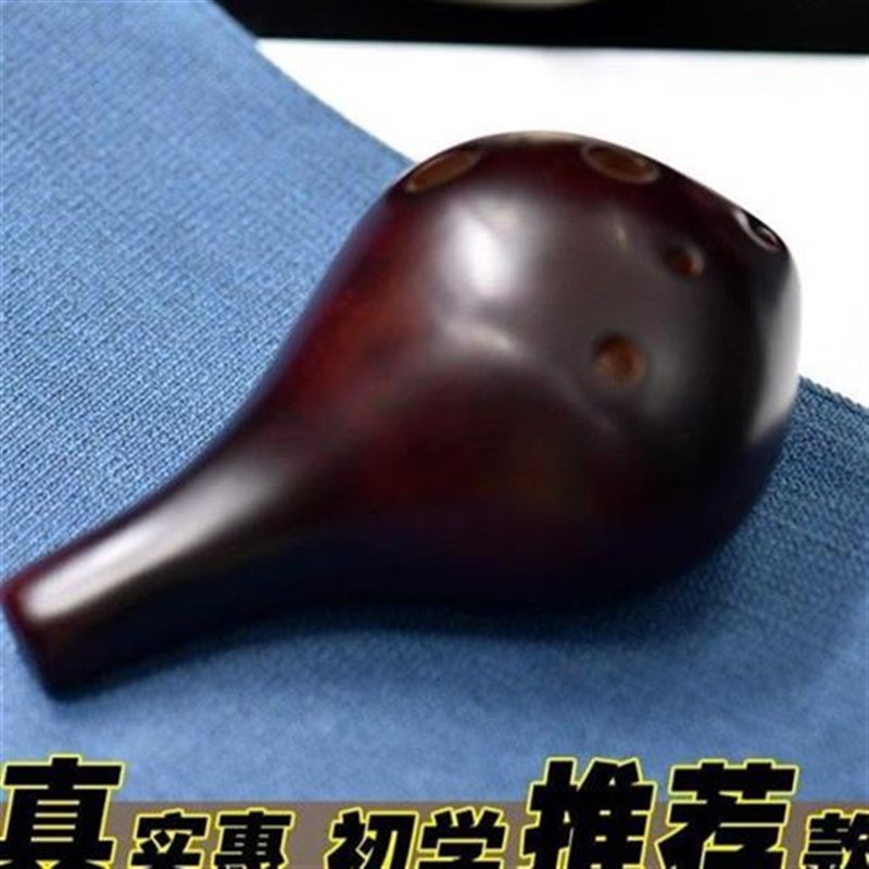 笙乐器陶笛埙六孔初学演奏陨z专业黑入门古箜篌曲谱小型6梨形