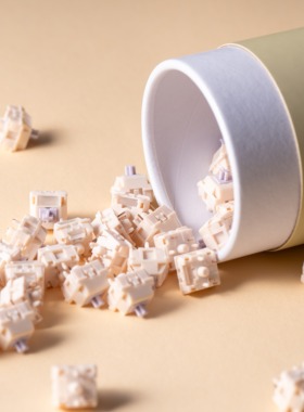 【XLLAB x HMX】紫薯静音轴 0肉感 原生导光柱 Taro Silent