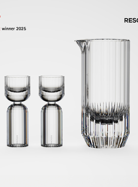 resong日诵家居 皓影白酒杯 分酒器套装水晶酒杯轻奢高端酒具礼盒