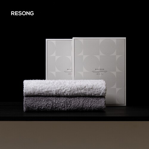 RESONG日诵家居 R系列浴巾礼盒  进口长绒棉毛巾乔迁新家礼品