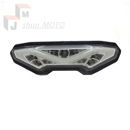 适用于雅马哈Mt-09后尾灯Fz09改装后尾灯FIj09 Led后刹车尾灯转向