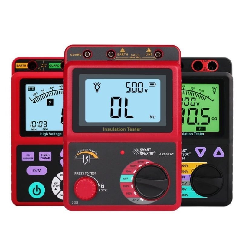 兆欧表绝缘电阻j测试仪数字绝缘电阻表摇表测试电压2500V
