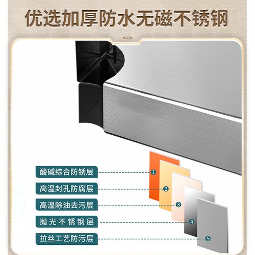 加厚不锈钢厨房置k物架落地多层微波E炉收纳整理架家用储物货架定