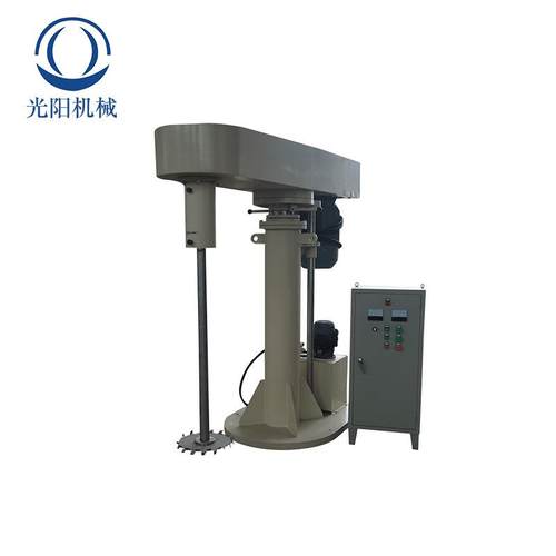 电动液压升降实验室高速分散机乳胶涂料颜料化妆品液体搅拌机