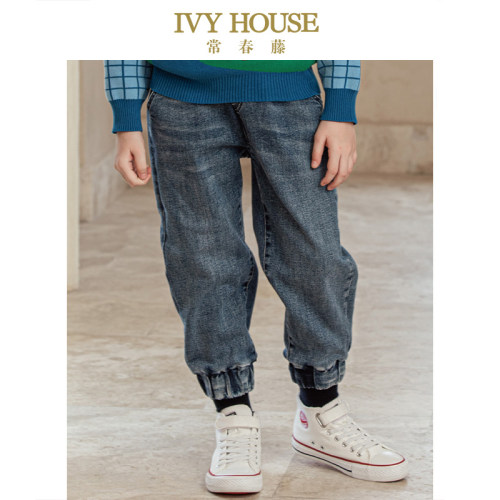 秋季款休闲百搭牛仔裤IVYHOUSE