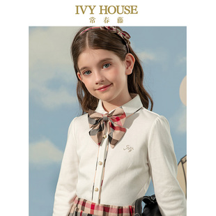 儿童蝴蝶结领花英伦学院风时尚 秋新款 配饰 HOUSE常春藤女童装 IVY