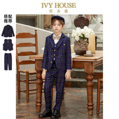 马甲外套表演主持正装 IVY 利落西服裤 男童西装 HOUSE常春藤儿童装