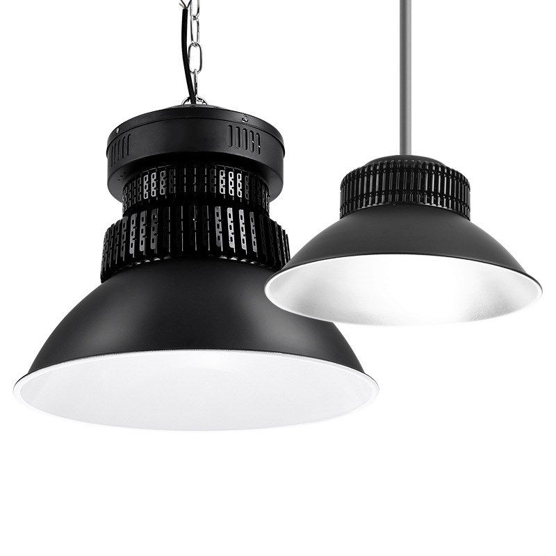 鳍片工矿灯led厂房灯防水超亮100w150w20P0w工厂灯工业仓库吊灯