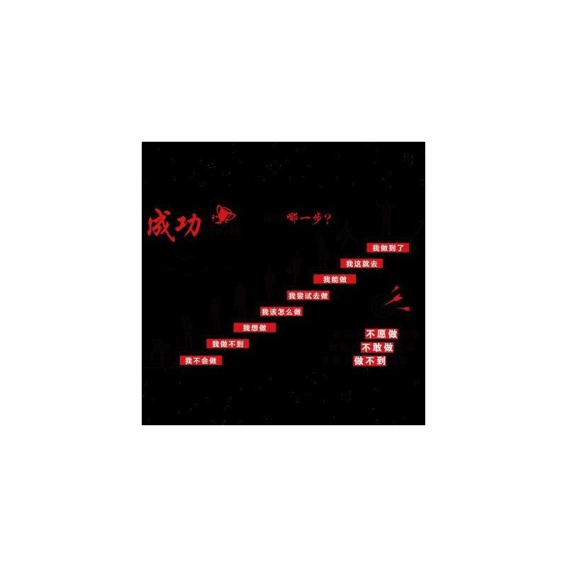 新品公司企业文化墙面装饰画办A公室励志标语墙贴纸员工激励会议