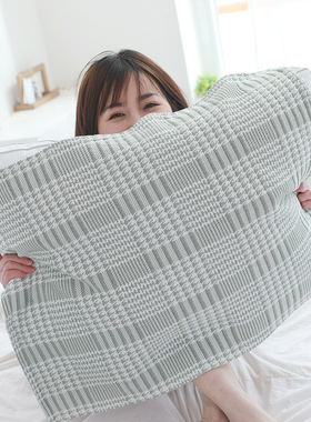 纯棉纱布灰色枕巾男生简约一对装单人防油头盖巾夏季夏天成人大人