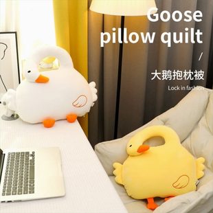卡通抱枕毯二合一小毛毯家居办公室靠枕午睡趴枕抱枕被 新品