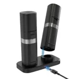 USB -аккумуляторная электрическая соль и измельчительница перца установлена на основание C