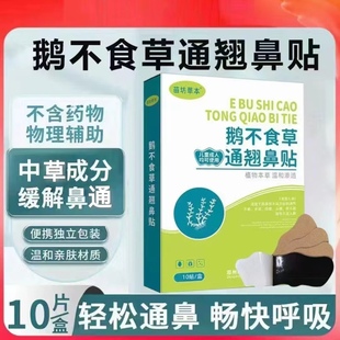 鹅不食草通窍鼻舒贴适用腺样体鼻甲大人婴幼儿童流鼻涕鼻通鼻神器