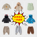 儿童棉服外套男童棉服反季 秋冬合集 嘟嘟家宝宝加绒裤 子打底衫